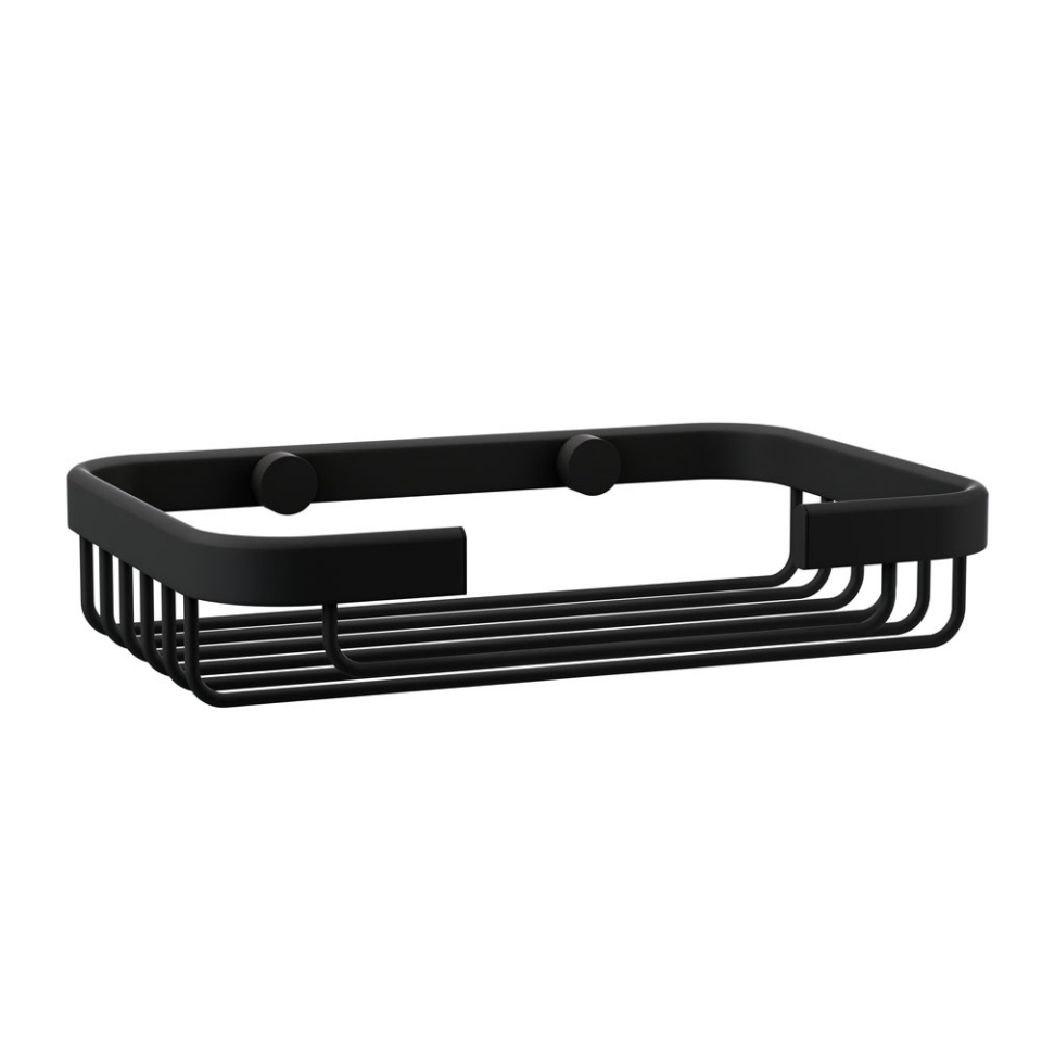 Jaquar Continental Black Matt Small Shower Basket 