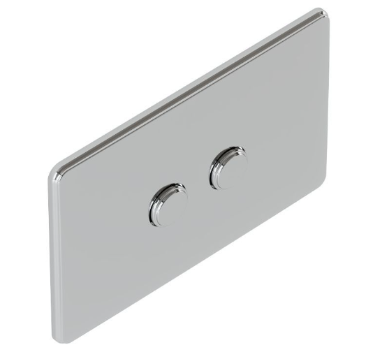 Artize VIC Pneumatic Control Plate In Chrome