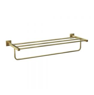 Jaquar Kubix Prime 600mm Antique Bronze Towel Rack With Lower Hanger