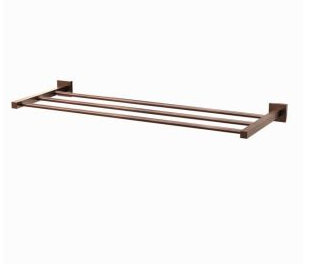 Jaquar Kubix Prime 600mm Antique Copper Towel Shelf  