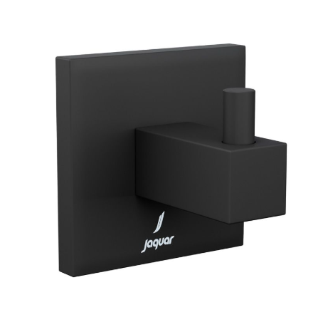 Jaquar Kubix Prime Black Matt Robe Hook 