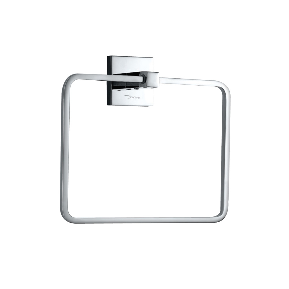 Jaquar Kubix Prime Chrome Square Towel Ring