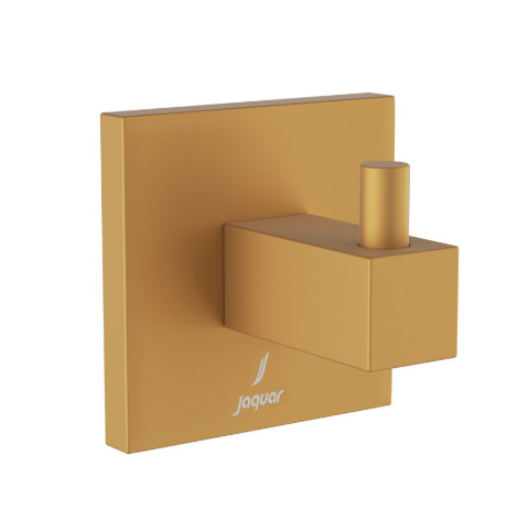 Jaquar Kubix Prime Gold Matt PVD Robe Hook 