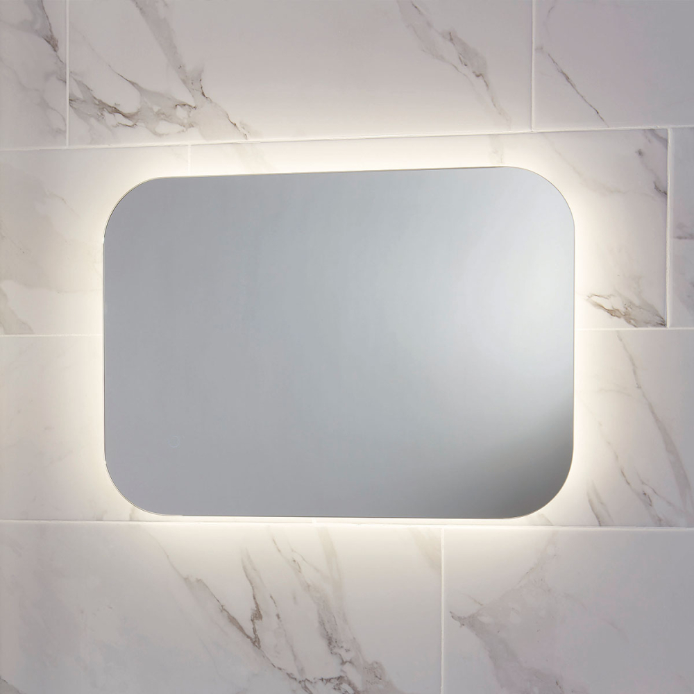 Scudo Aurora Back-Lit LED Bathroom Mirror - 600 x 1200mm