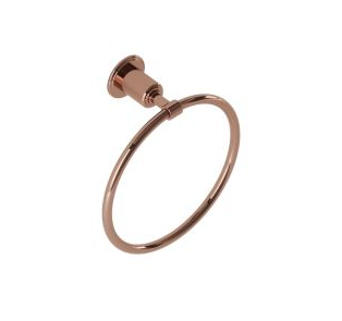 Artize VIC Blush gold PVD Towel Ring 