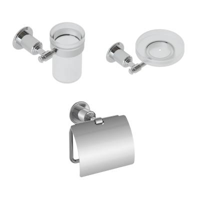 Artize VIC Accessories Bundle In Chrome By Jaquar