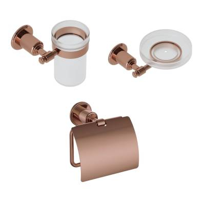 Artize VIC Accessories Bundle In Blush Gold PVD By Jaquar 