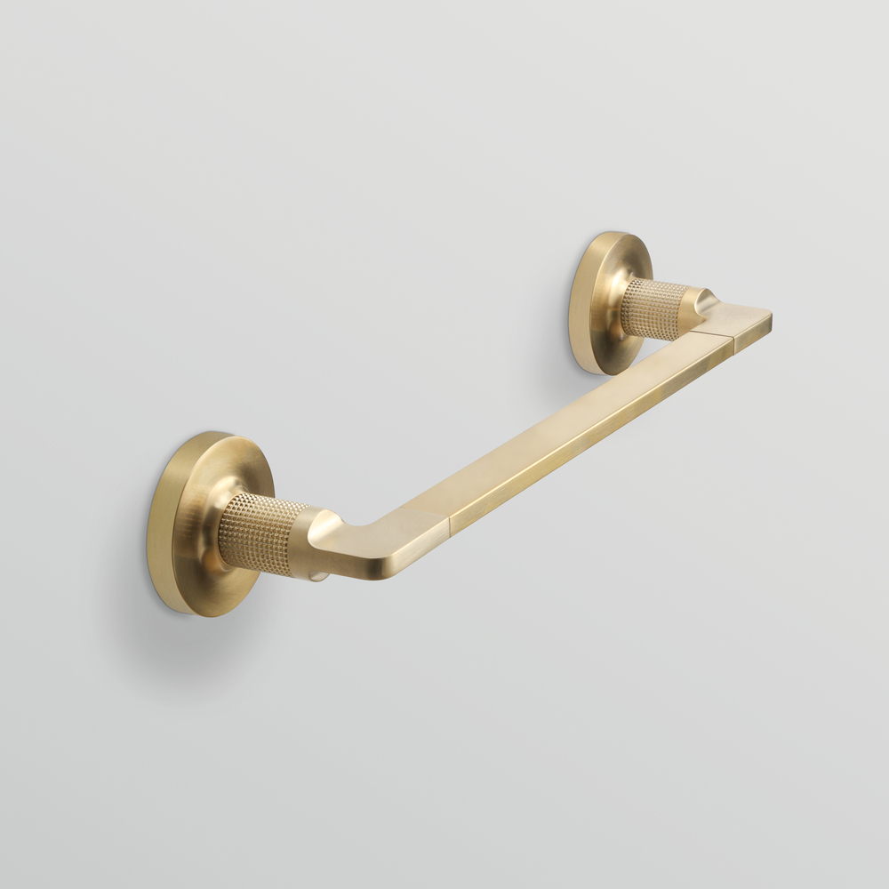 Origins Living Baxter Brass 350mm Towel Rail