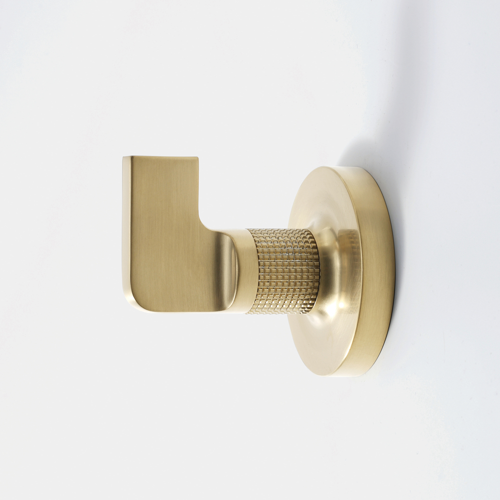 Origins Living Baxter Brass Robe Hook