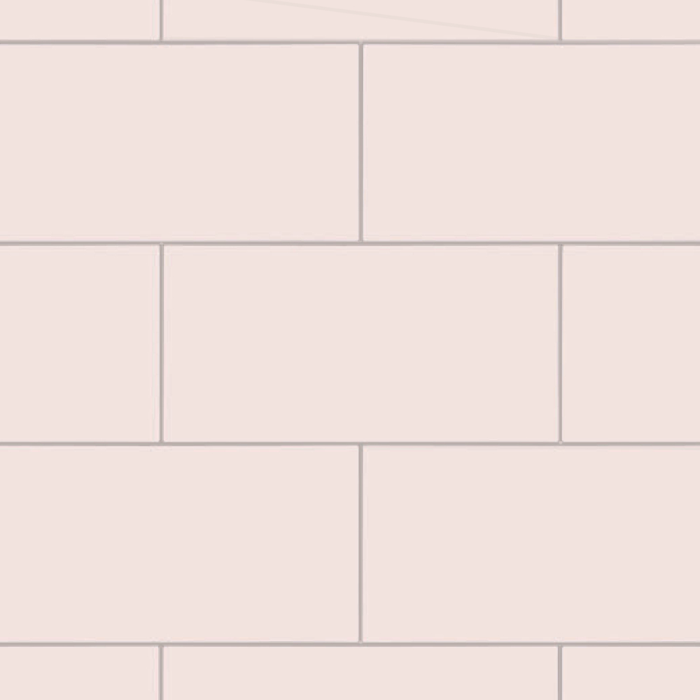 Blush Wetwall Tile Collection Metro Tile Effect Panels