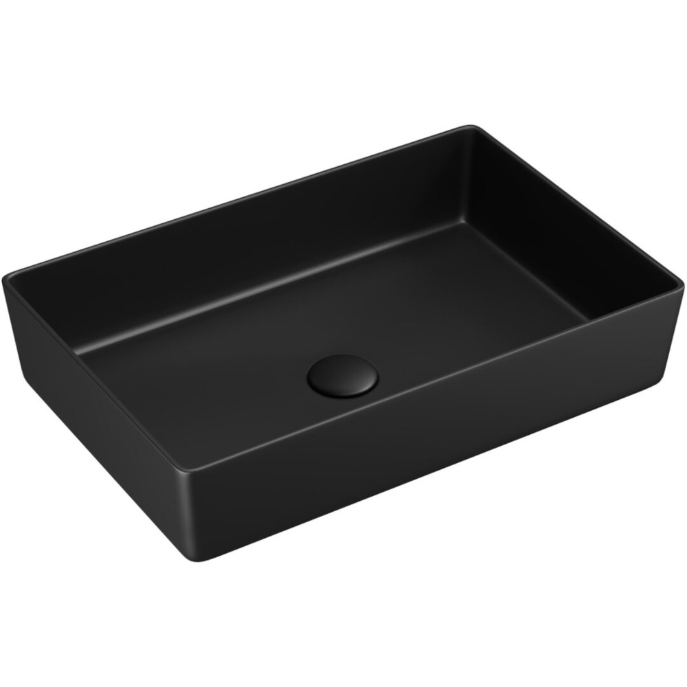 Scudo Core Metal Matt Black Countertop Basin