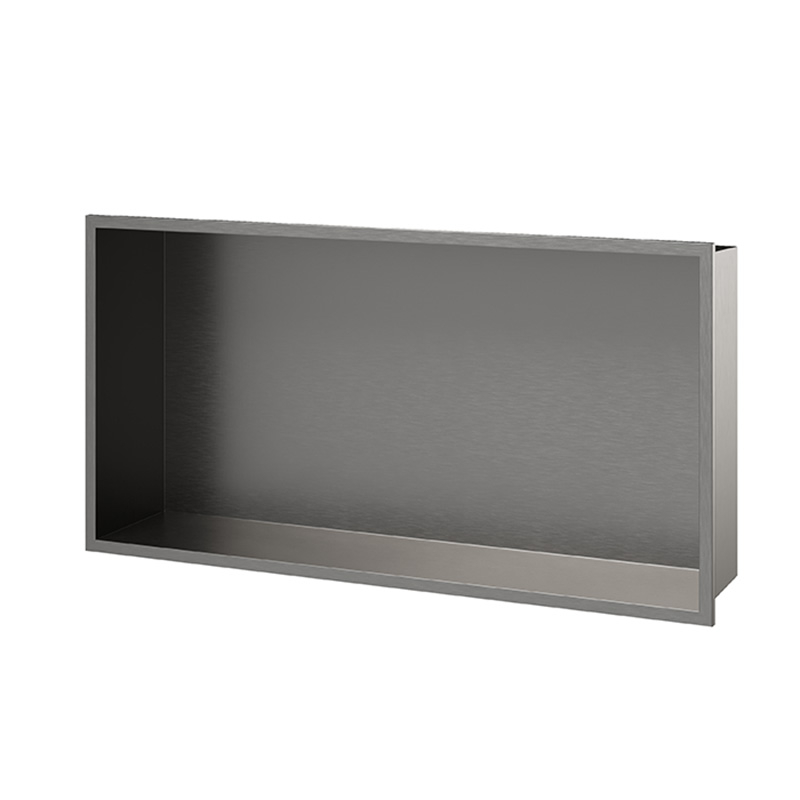 Elements Recessed Shower Niche Matt Anthracite 620 x 320 x 120mm