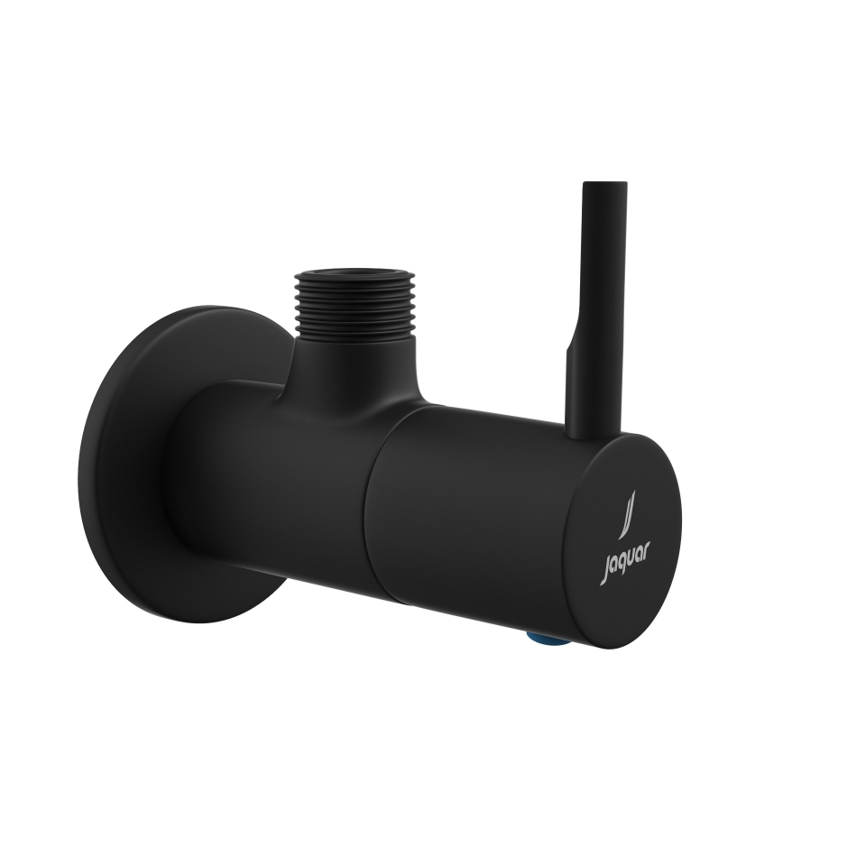 Jaquar Florentine Prime Black Matt Wall Mounted Stop Valve 