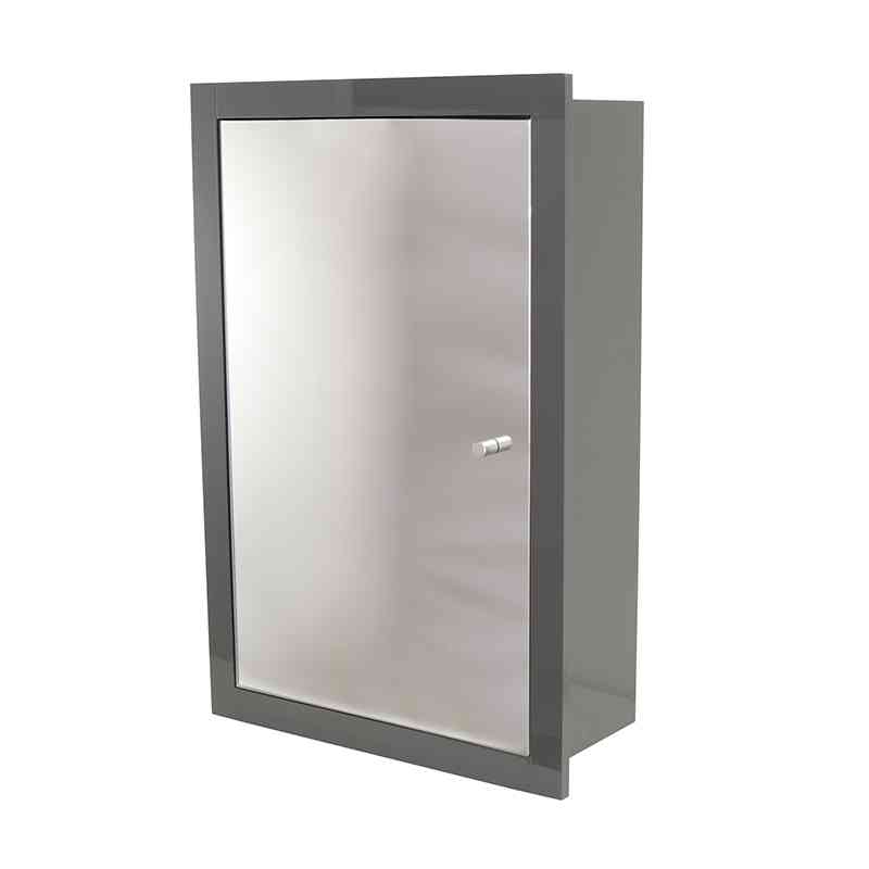 trio recessed bathroom cabinet