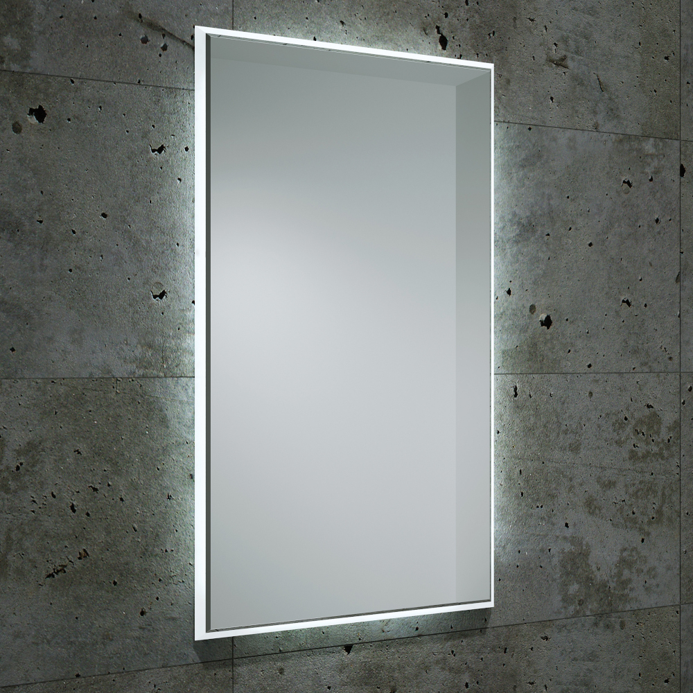 Origins Living Fractal 80 Illuminated Bathroom Mirror