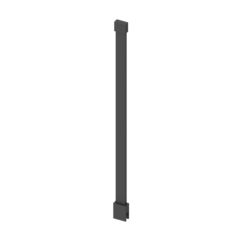 Abacus Wetroom Glass 600mm Ceiling Support Arm - Anthracite