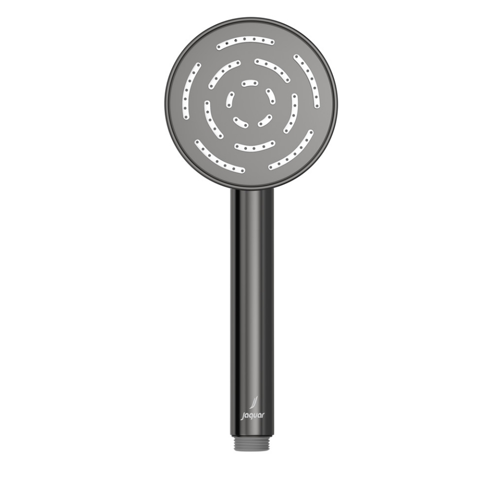 Jaquar Black Chrome Maze Hand Shower 95MM Round Shape With Flexible Tube With Nuts