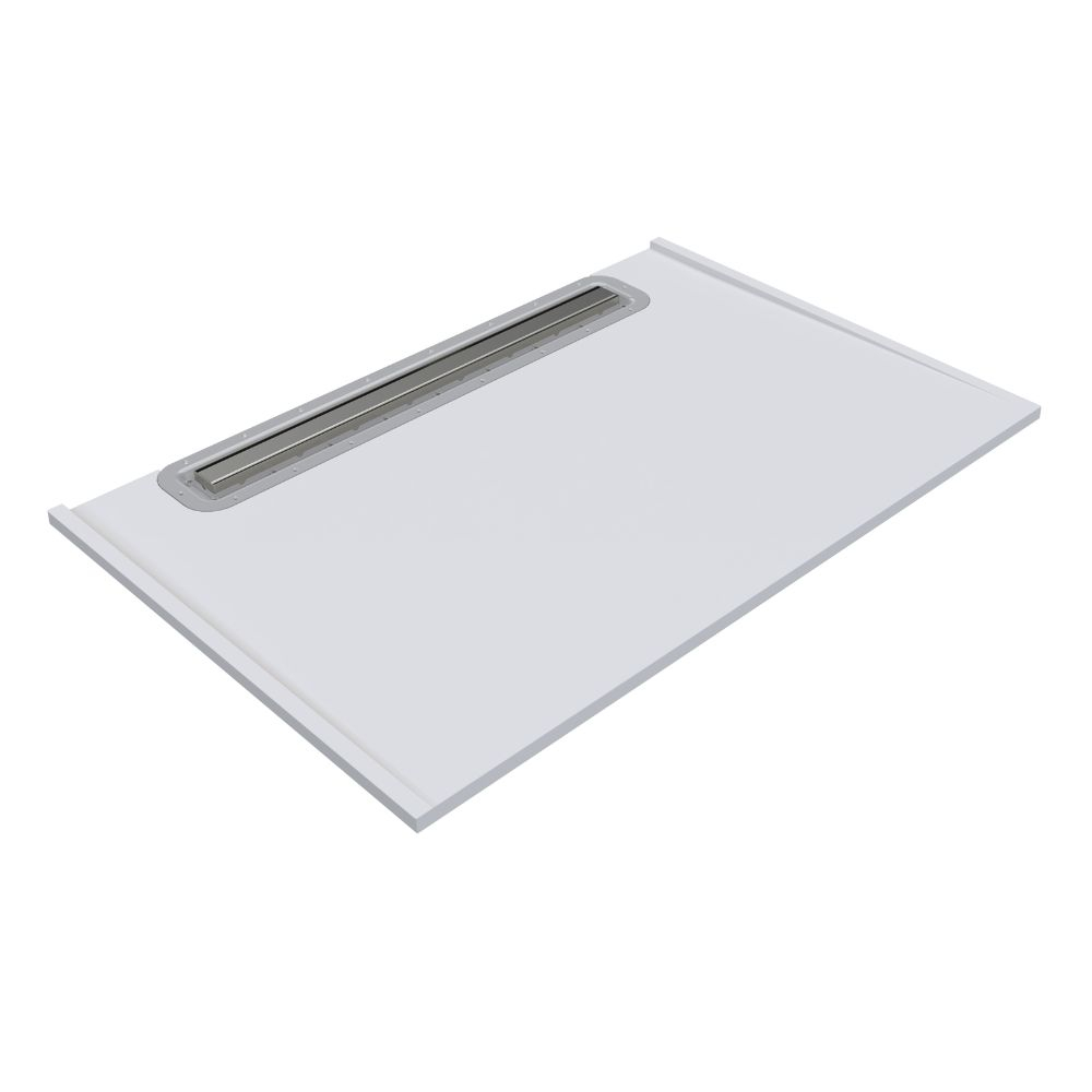 Impey Aqua-Dec Linear 1 1200 x 800mm Wetroom Shower Tray