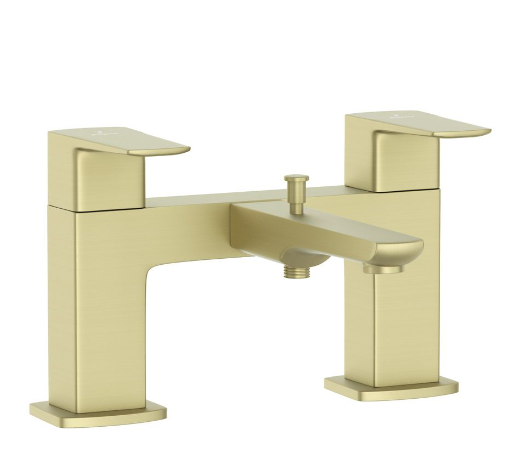 Jaquar Kubix Prime Brass Matt 2 Hole H Type Bath And Shower Mixer 