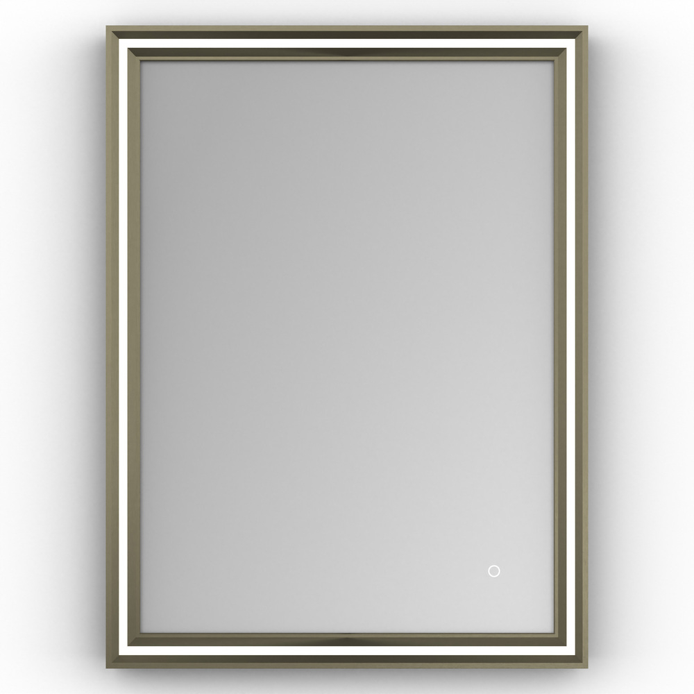 Origins Living Lexington 60 Brushed Bronze Illuminated Bathroom Mirror