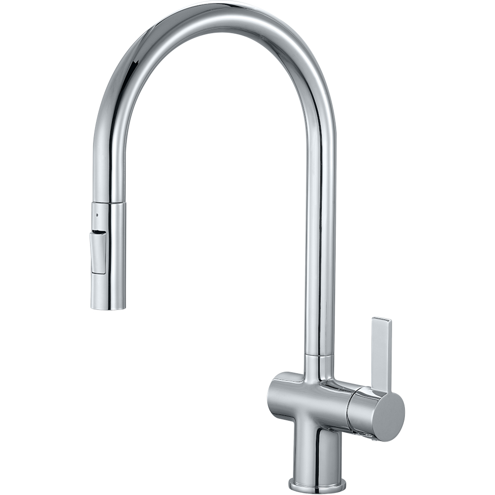 Mayhill Chrome Single Lever Pull Out Kitchen Tap