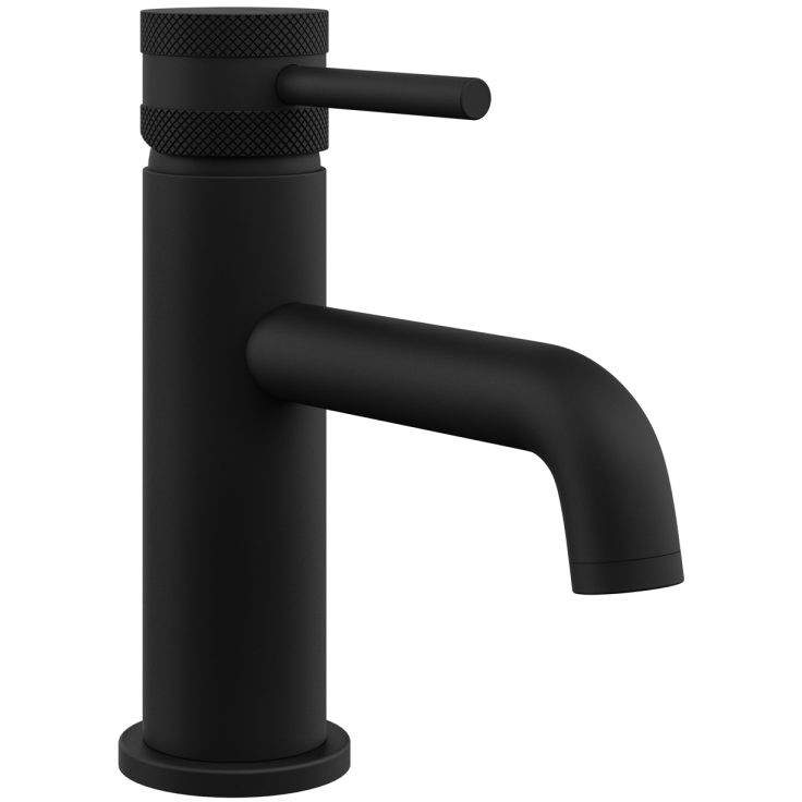 Scudo Core Mono Basin Mixer Tap Black