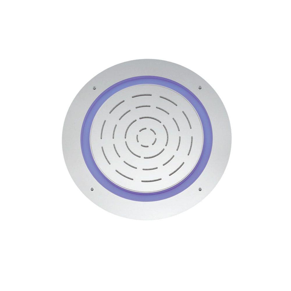 Jaquar Maze 450MM Chrome LED Light remote Control Round Over Head Shower 