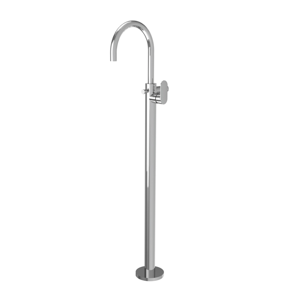 Jaquar Opal Prime Chrome Floor Mounted Single Lever Bath Mixer