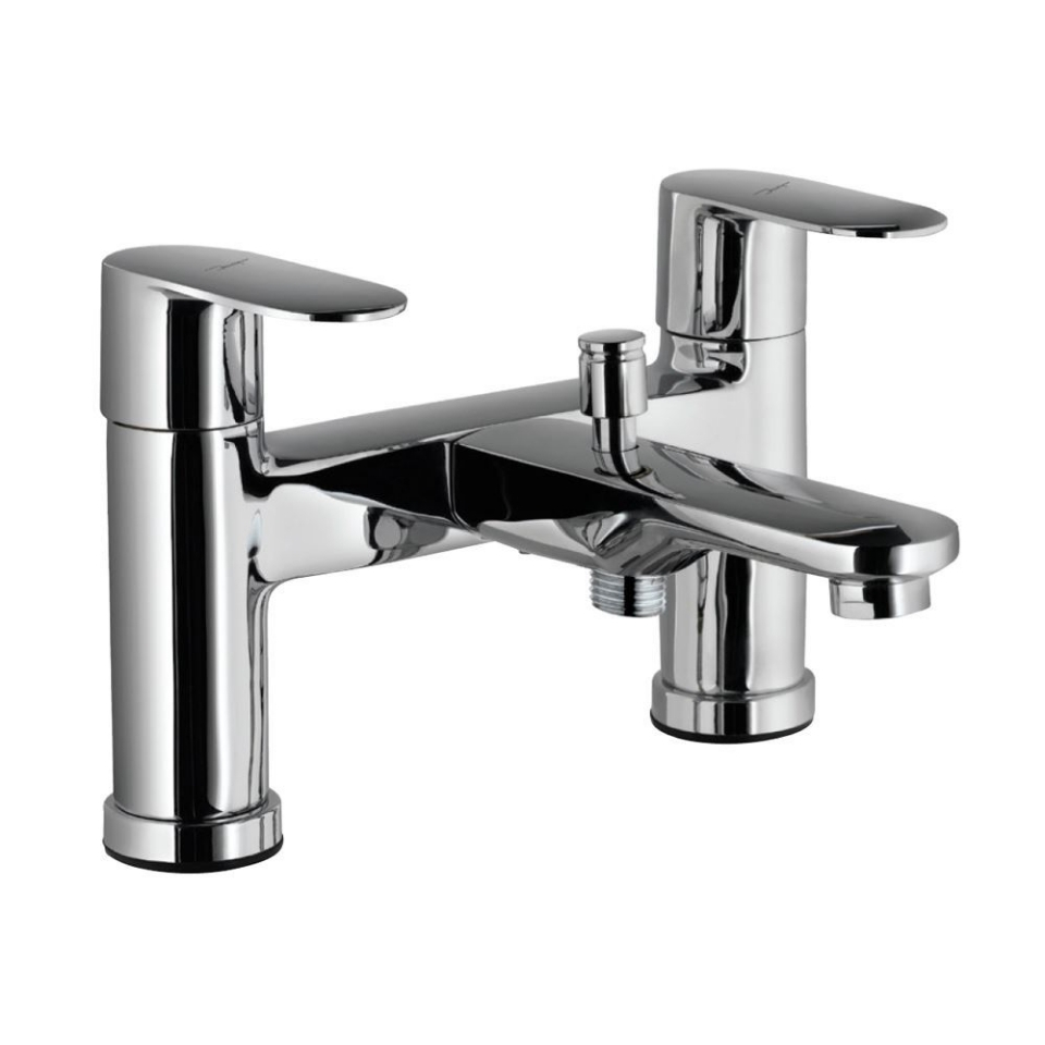 Jaquar Opal Prime Chrome 2 Hole H Type Bath And Shower Mixer  