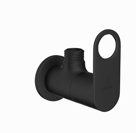 Jaquar Ornamix Black Matt Wall Mounted Stop Valve 