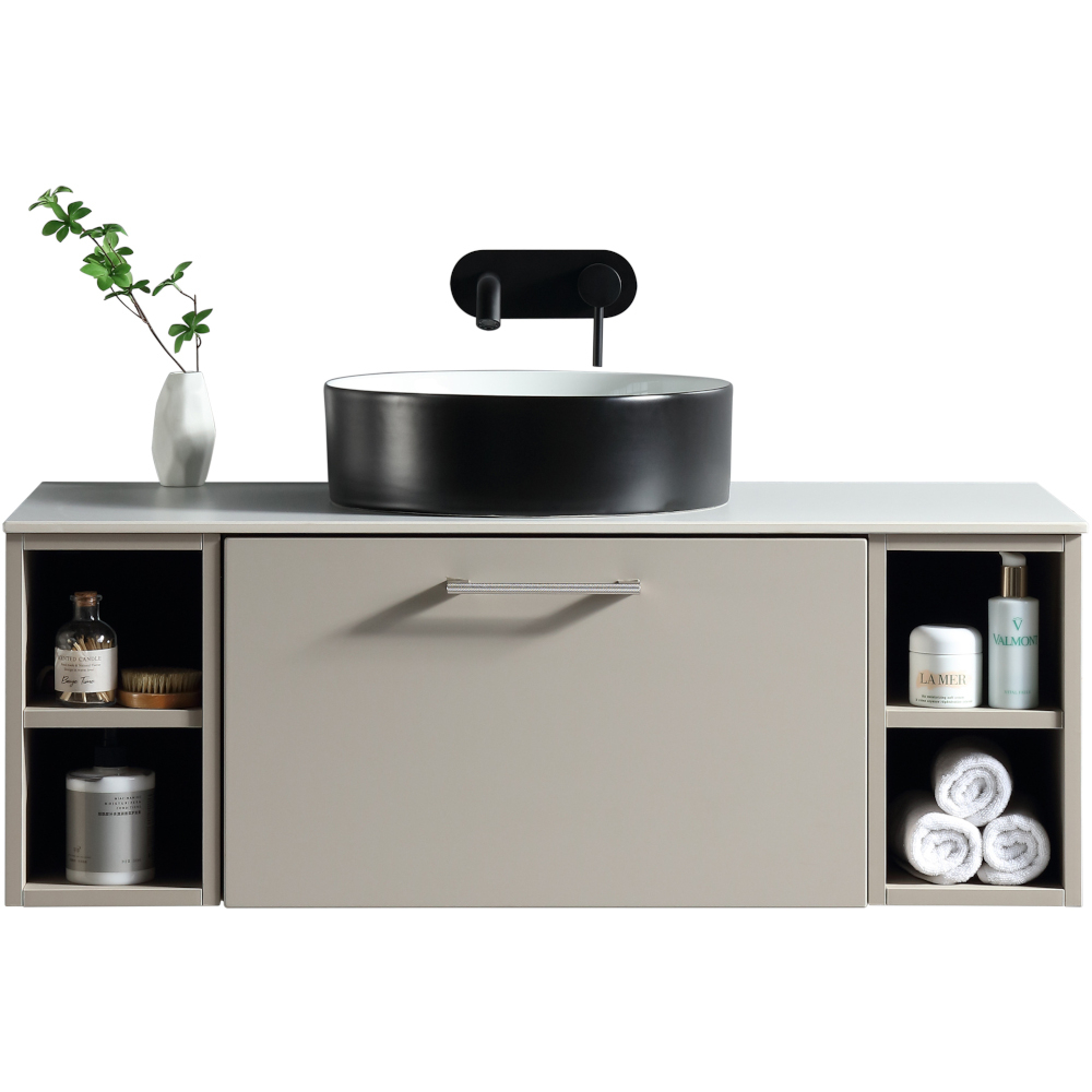 Piatta Soft Coffee 1000mm Wall Hung Vanity Unit