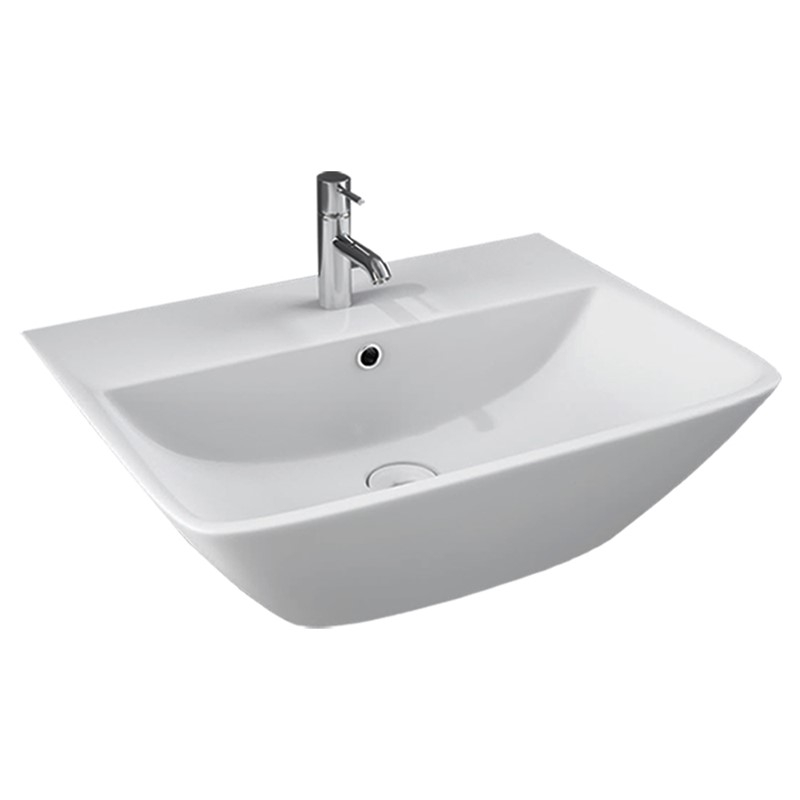 Summit Semi Recessed Wash Basin by RAK Ceramics