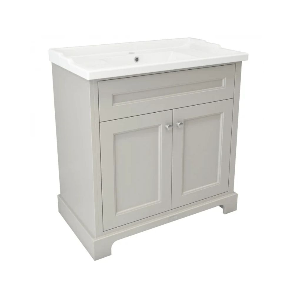 RAK Washington 800mm Traditional Vanity Unit in Greige