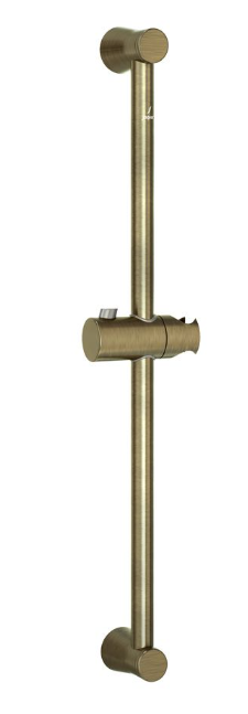 Jaquar Antique Bronze 24mm Dia & 600MM Long Round Shape With Hand Shower Holder Slide Rail 