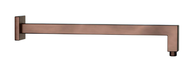 Jaquar Antique Copper 400mm Square Shape Wall Mounted Shower Arm With Flange