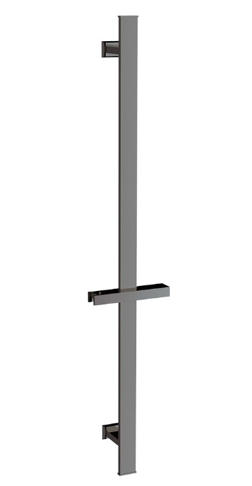 Jaquar Black Chrome 700MM Rectangular Slide Rail  