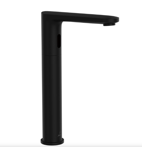 Jaquar Opal Prime Black Matt Tall Sensor Basin Tap  