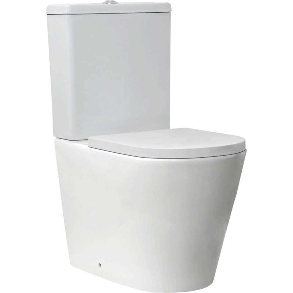 Scudo Linea Rimless Closed Back Rimless Toilet