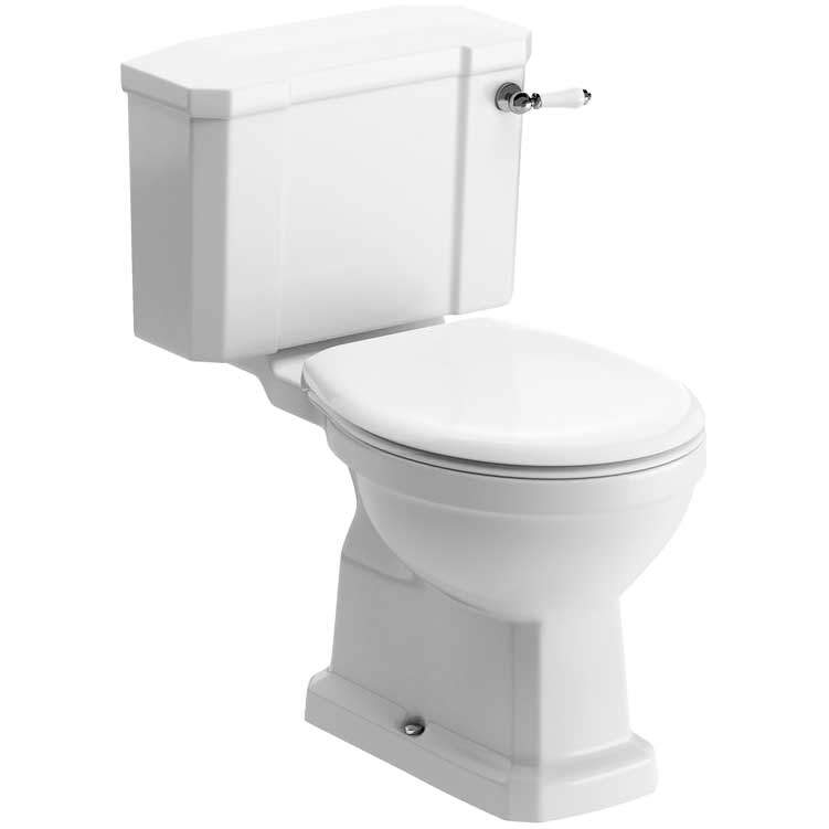 Shetland Traditional Bathroom Suite, Basin, Close Coupled Toilet ...