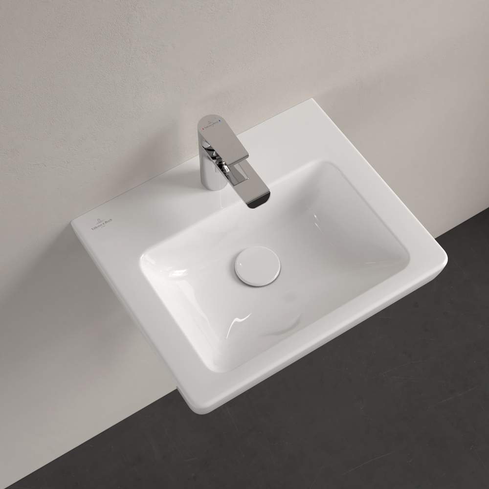 Villeroy & Boch Subway 2.0 Hand Washbasin, 450mm With Overflow - 73154501