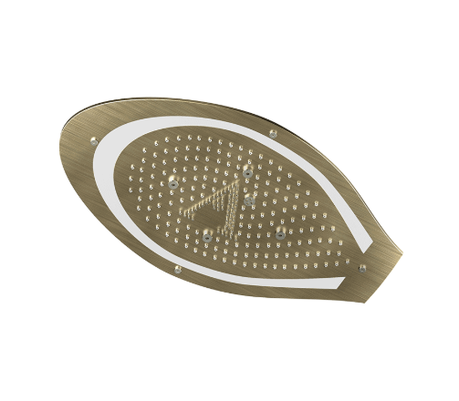 Artize Tiaara Rainjoy 600x350MM Overhead Shower In Antique Bronze