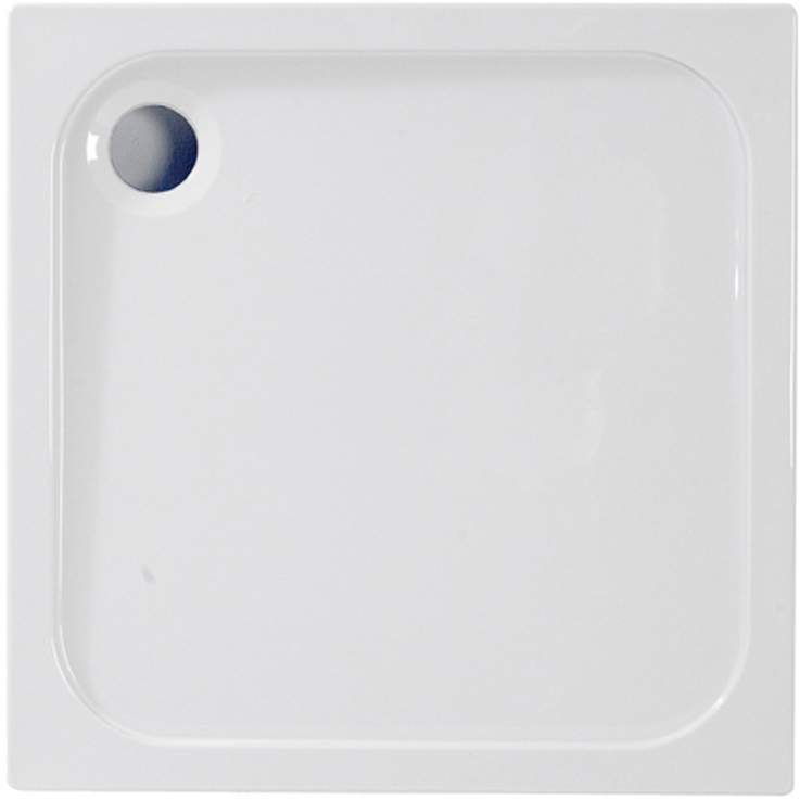 Deluxe 760 x 760mm Square Shower Tray & Free Chrome Waste