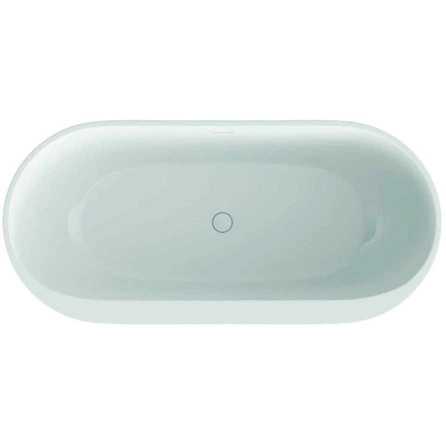 Tissino Tanaro 1680 x 780mm Freestanding Bath With Tap Ledge 