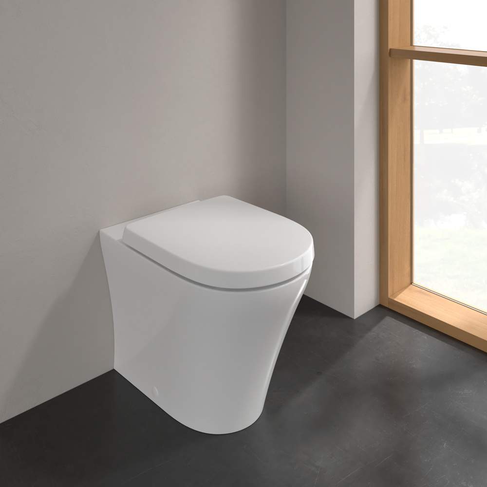 Villeroy & Boch O.novo Washdown Compact Rimless Floor Standing Back To ...