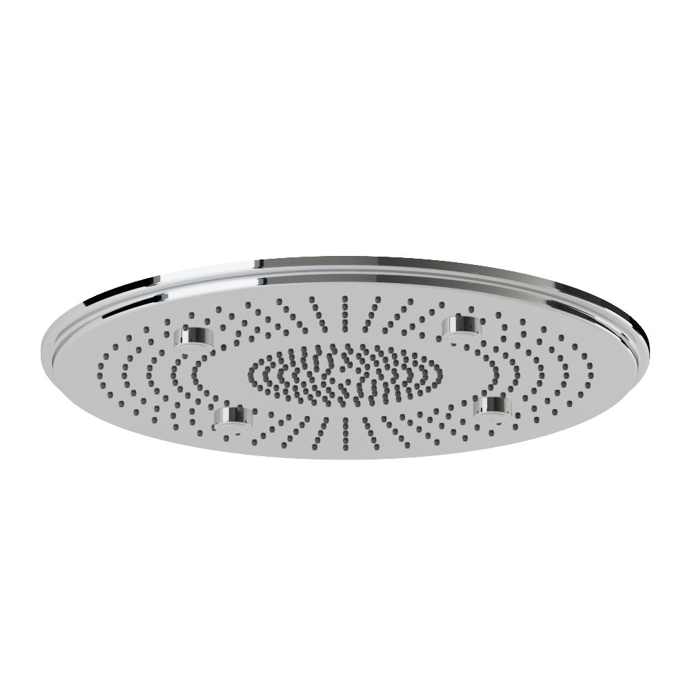 Artize VIC Rainjoy 500MM Chrome Round Shape Ceiling Mounted  Shower With 4x Mist