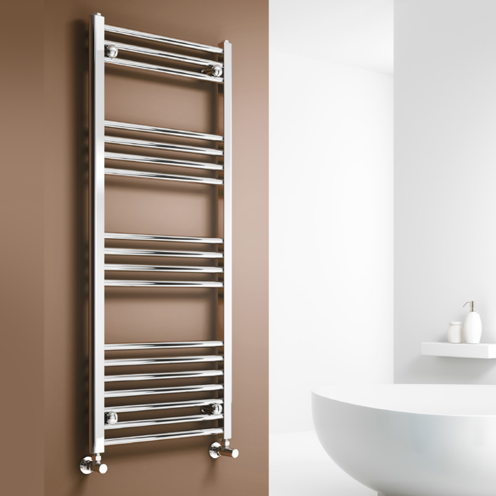 Reina Capo 1200 x 500 Chrome Towel Radiator - CPO1250CF