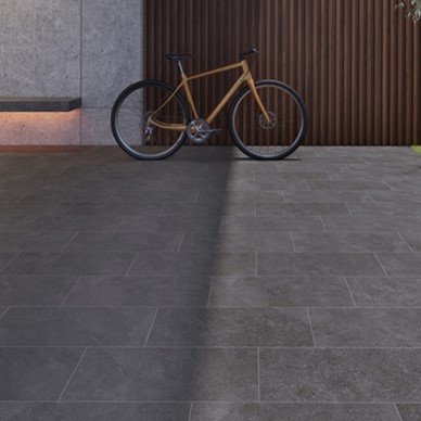 Ginostra Charcoal Matt 300 x 600 R11 Antislip Porcelain Floor & Wall Tiles - 1.08m2