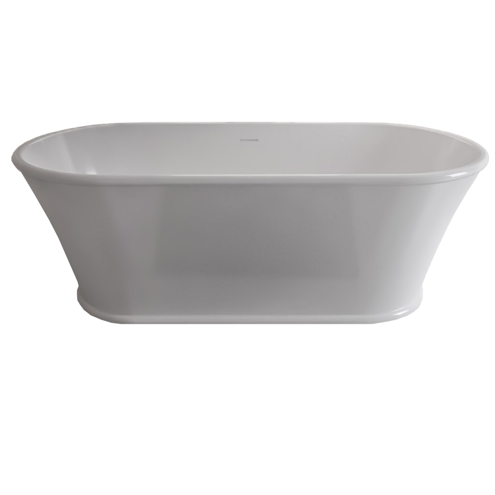 Beaufort Henley 1650 White Double Ended Freestanding Bath