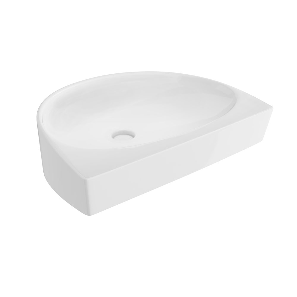 Artize Confluence 640x430MM White Counter Top Basin 