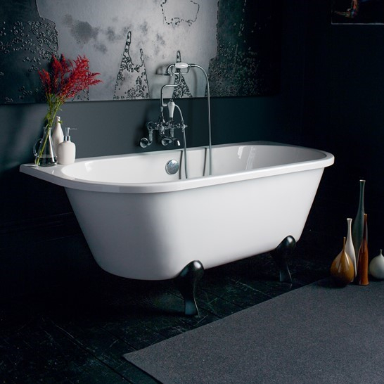 Burlington Avantgarde - Traditional Back to Wall Bath - 1690mm